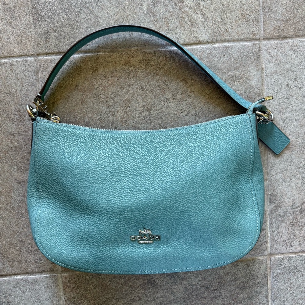 Coach Chelsea Light Blue Shoulder/Crossbody Bag